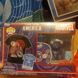 Funko Marvel Captain America Art Series Set